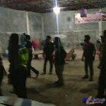 Foto : Halaman Garasi Ketua PAC-PP dan PUK SPSI Dirusak orang tidak dikenal (OTK), Sabtu malam (10/04/2021) sekira pukul 22.15 WIB