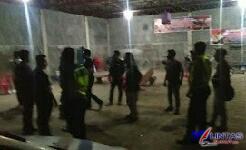 Foto : Halaman Garasi Ketua PAC-PP dan PUK SPSI Dirusak orang tidak dikenal (OTK), Sabtu malam (10/04/2021) sekira pukul 22.15 WIB