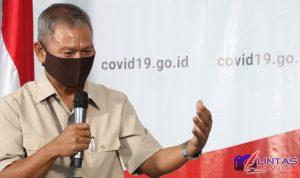 Achmad Yurianto di Gedung BNPB-lintas-sumut