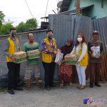 Darmawan Yusuf SH Baksos Corona Foto//KET : Baju Kuning Lions Club Dari Kanan ke Kiri 1. Lion Dody Herdiansyah, SH,MH, 2.Vice Komite Gubernur Distrik 307 A2 Lions Club Indonesia Darmawan Yusuf, SH, SE, M.Pd, MH, CTLA, 3.Vice President 2 Agustina, SE, SH, MH, 4.paling kanan baju kuning lions Kosidin, SH, BBa