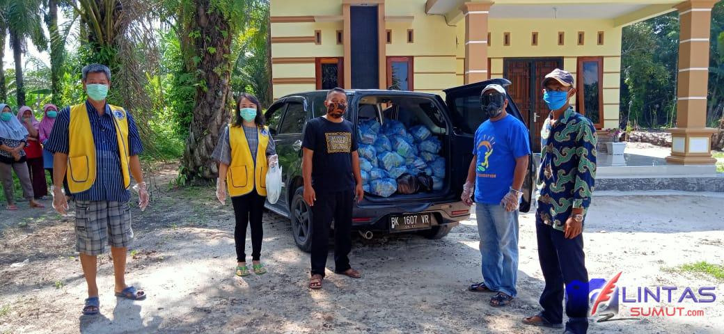 Ket;Foto// Dokumentasi Paket Sembako dan Masker sebelum dibagikan kewarga yang tidak mampu