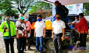 Ket;Foto// Dari kiri ke Kanan, Sekjen DPD SBSI 92 Sumut Darmawan yusuf, SH, SE, M.Pd, MH, CTLA, Kadisnaker sumut Harianto Butar Butar, Raijon Kasi Syaker Disnakersu, Willy Agus Utomo F SPMI Sumut, Dan Paling kanan Baju putih Kabid PHI Disnakersu Maruli Silitongga