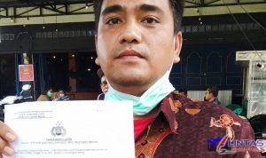 Foto : Kuasa Hukum Korban, Oloan Butar-butar, Selasa (22/06/2021) di Mapolrestabes Medan.